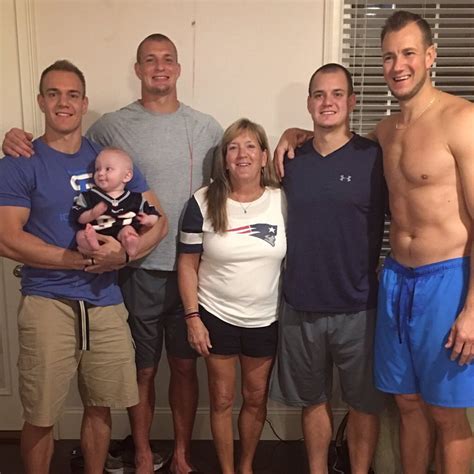 baby gronk mom|rob gronkowski son.